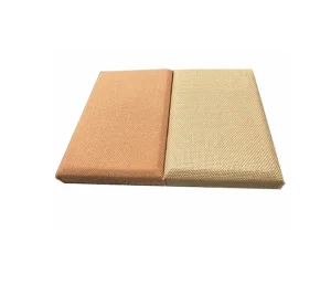 AG. Acoustic Fabric Wrapped Thickness 25mm Fiberglass Board Soundproofing Wall Panels for Stadium