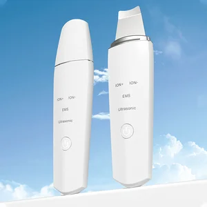 Ultrasonic Facial Skin Scrubber Deep Cleansing Blackhead Remover