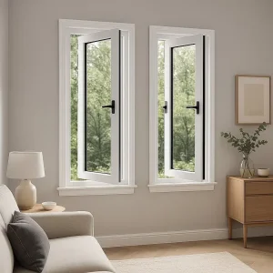 Cbmmart Aluminium Casement Windows Floor to Ceiling Aluminum Large Fixed Glass Windows Extra Large Picture Window Design