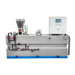 Sistema Automático de Dosagem de Produtos Químicos Líquidos para Tratamento de Esgoto
