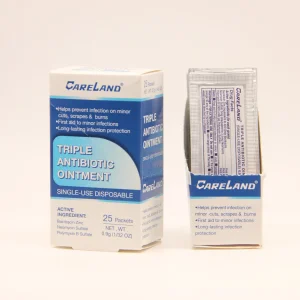 Long-Lasting Infection Protection OTC Triple Antibiotic Ointment for Burns
