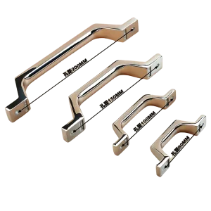 Custom Customize Zinc Alloy Decorative Handles Metallic Decoration Luxury Hotel Manufacturers, Manufacturer