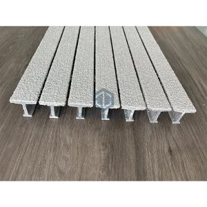 Fire Retardant GRP FRP Pultrusion Grating Fiberglass Grate for Fence