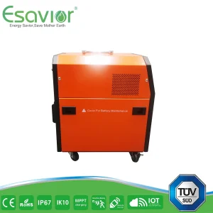 Esavior Integrated Design with Biult-in Batteries 300W off-Grid Portable Solar Panel Power System