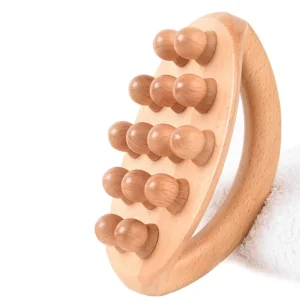 Peine de madera de masaje
