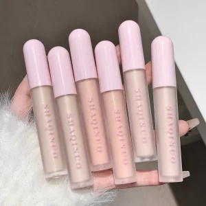 SHAQINUO Private Label Bulk Top-Grade Face Maquillaje Liquid Concealer Vegan Moisturizing High Pigment Easy to Remove Concealer