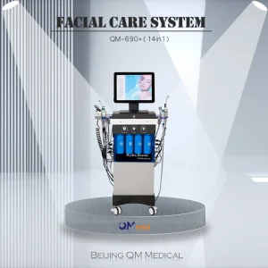 14 in 1 Hydra Dermabrasion Facial Care System Hydra Machine Oxygen Hydro Dermabrasion Skin Rejuvenation Acne Removal Shrink Pores Beauty Salon Use