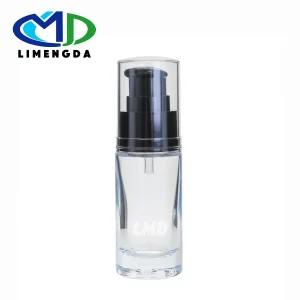 24 Plastic Full Cap Plastic Cosmetic Pump Treatment Foundation Pumps Cosmetic Bottle