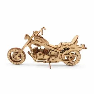 Custom DIY Wooden Motorcycle Model Kit