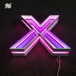 3D Neon Light Infinity Mirror