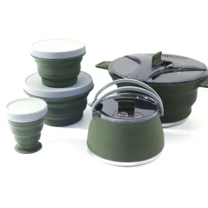2.5L Folding Cooking Pot, Portable Cookware for Outdoor Hiking Mi27030