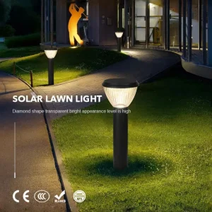 Hot Sales Long Battery Life Waterproof Outdoor Lighting Solar-Powered LED Garden Lights Easy Setup for Lasting Illumination