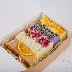 Natural Dry Flower Soap Gift Box