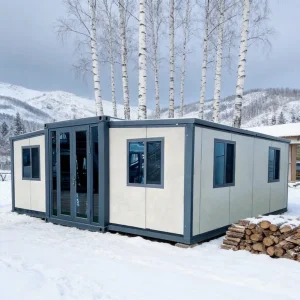 Mobile Expandable Container Home for Resort &amp; Construction Site