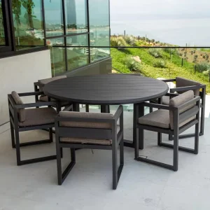 High Quality Factory Outdoor Dining Table Set Chairs for Patio Furniture Garden