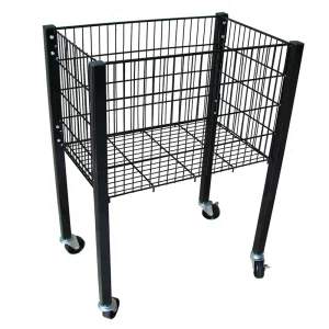 Toy Clothing Mesh Basket Roll Cage Trolley