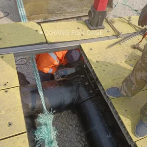 Qh-Fish Cage HDPE Floating Platform with Anti Wave Technology