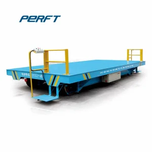 Cable Powered Steel Platform Slab Handling Conveyor