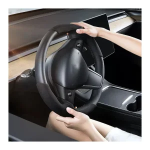 Carbon Fiber Steering Wheel Cover Jaguar