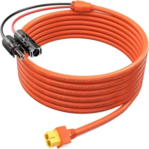مجموعة موصلات كابلات الطاقة الشمسية المتعددة الاستخدامات مع تيار مستمر 8mm و Xt60