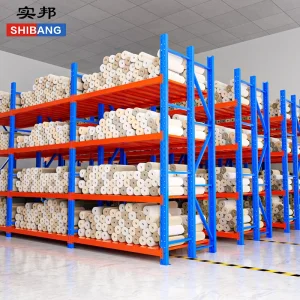 Heavy Duty Fabric Roll Rack Storage Pallet