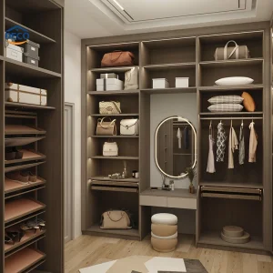 U Shape Dressing Table