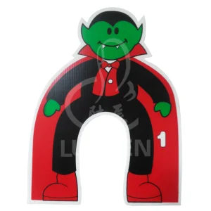 Standard Size Colored PP Hollow Corrugated Plastic Sheet