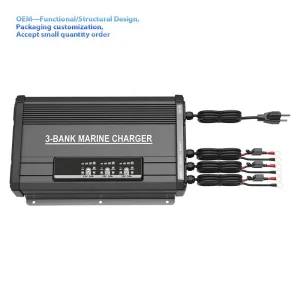 3-Bank 60A Smart Marine Charger
