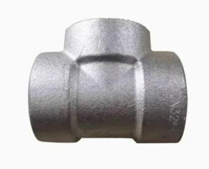 Tee for Medicine Industry Socket Weld Forged Stainless Steel Pipe Fittings