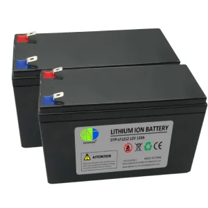12V 12ah Rechargeable Li-ion Lithium Battery Industrial Battery LiFePO4 Battery with BMS