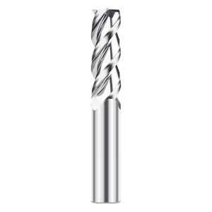 Three-Flute Carbide Milling Cutter Altin Coating Aluminum Metric Imperial 3-Flute