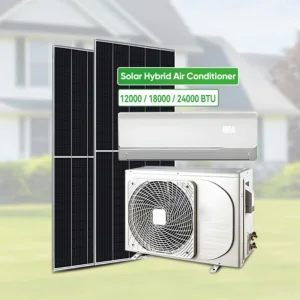 Deye Air Conditioner 12000BTU 18000BTU 24000BTU Wall Mounted Solar Air Conditioner with Solar Panel Energy and Solar Power System