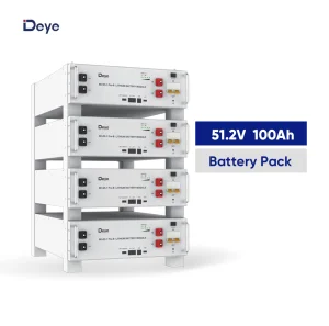 Deye 15kwh 20kwh 30kwh 40kwh Lithium Battery Pack Se-g5.1 Pro-b Low Voltage 51.2v 100ah Solar Energy System