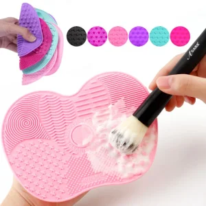 Silicone Brush Cleaner Makeup Washing Mat