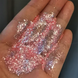 Bulk Duochrome Glass Eyeshadow Flakes Glitter Colors Powder