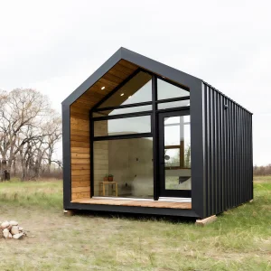A-frame prefab modular house