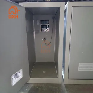 Unidad de baño prefabricada portátil moderna