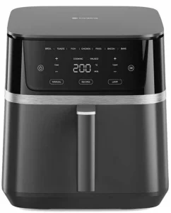 Large 10L Family Size Air Fryer 2000W Adjustable Saving Oil-Less Fryer Cool Touch Design Full Certifications for Home Use