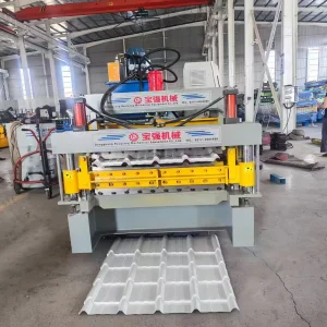 Máquina triple capa acero galvanizado