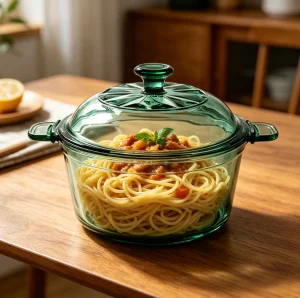 Borosilicate Glass Pot