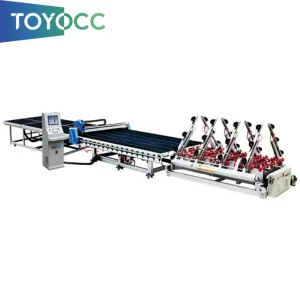 Full Automatic CNC Flat Glass Cutting Production Line for Jumbo Glass 6100mm by 3300mm