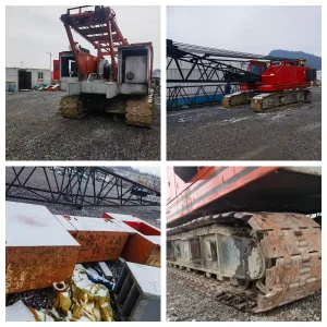 Grúa de Oruga Hitachi 180-3 con toneladas de capacidad de carga 50