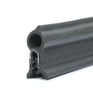 U - Shaped Side and Top Automotive Wear - Resistant and Impact - Resistant Rubber Seal Strip