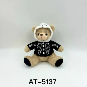 China Cute Skeleton Outfit Teddy Bear | Halloween Plush toy Suppliers, Factories