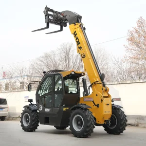 Factory Multifunction Diesel 4WD 7000mm Lifting Height 3500kg 3.5t/Ton Capacity Agricultural Mini Compact Forklift Telehandler with Different Attachment
