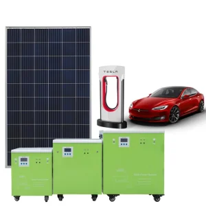 Sistema de energía solar fuera de la red, sistema híbrido de energía solar, estación de energía de emergencia