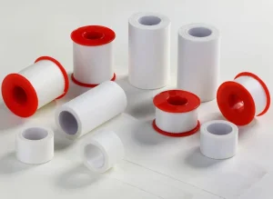 TPS High Quality Medical Silk Adhesive Tape Easy Tear Breathable Surgical Plaster for Ankles Wrist Bandage Wrap Sports Gymnastics Supplies