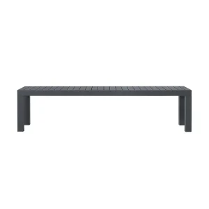 Modern Design Leisure Bench for Outdoor Dining Spaces