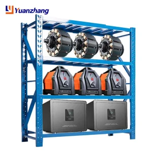 Customization Garage Warehouse Rack Adjustable Bolts Storage Stacking Racks Pallet Steel Metal Shelving Shelves for Industrial