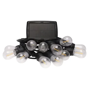 S14 Bulbs Waterproof Solar LED String Lights